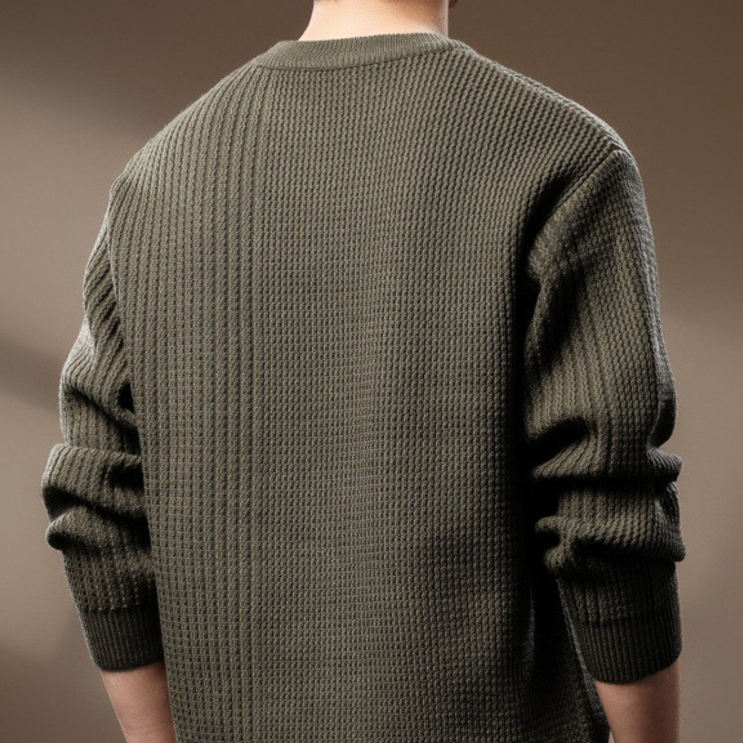 Pull vert pour homme