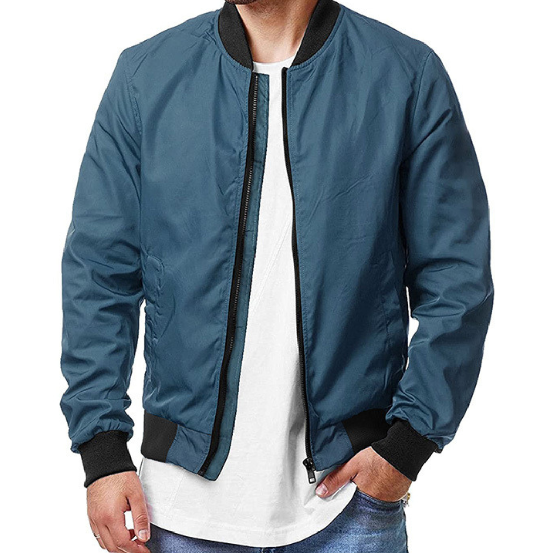 veste bleue pour homme
