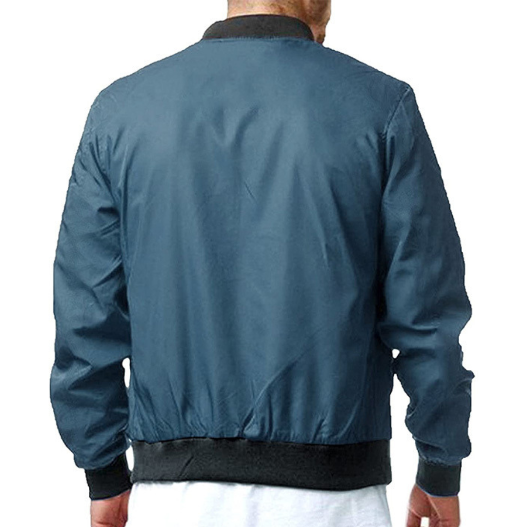 veste bleue pour homme